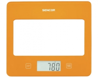 Kuhinjska vaga Sencor SKS 5033OR/narandžasta/do 5kg